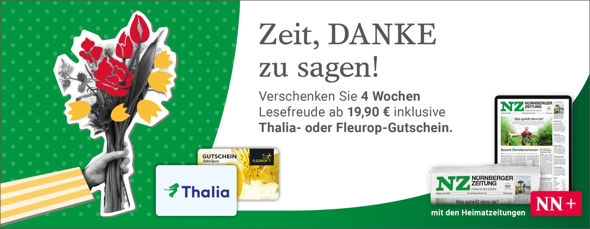 Zeit, DANKE zu sagen