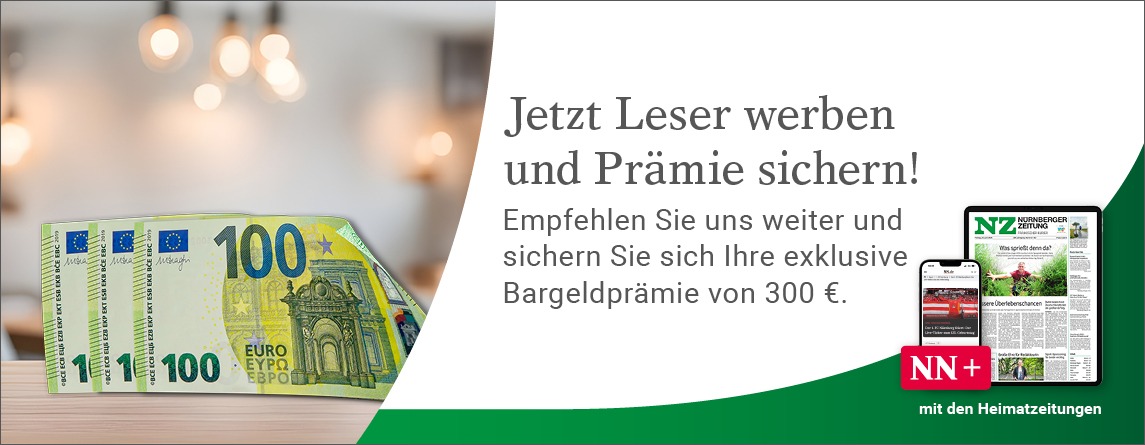Neuen Print-Leser werben - 300 € Prämie