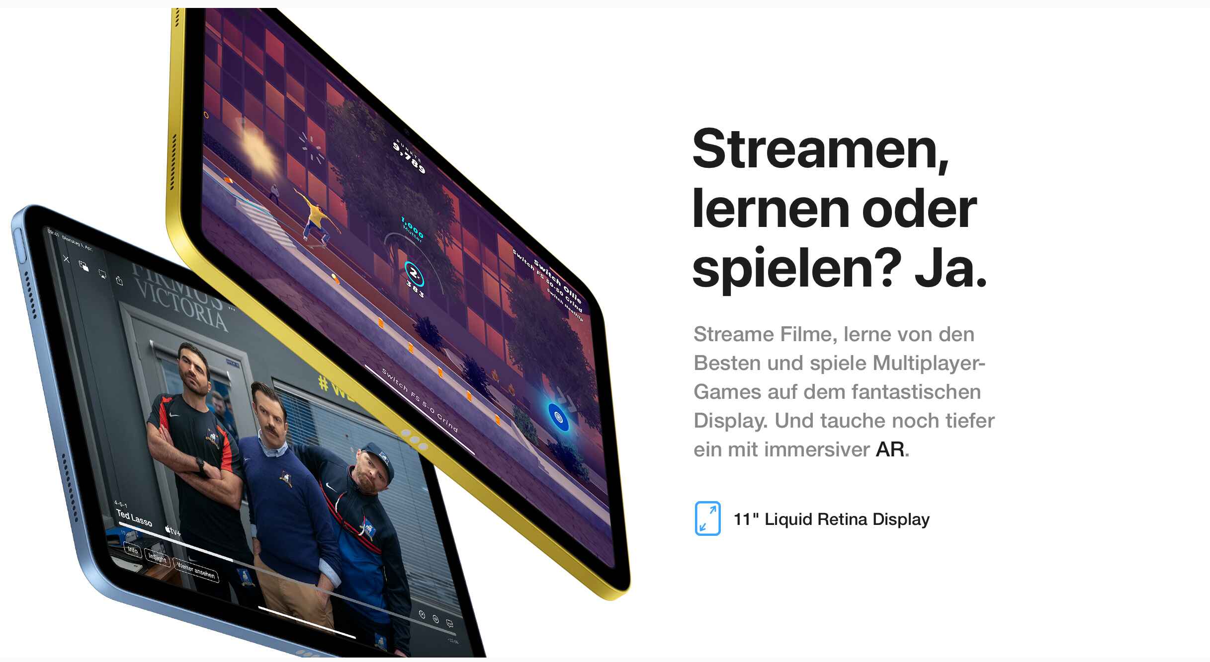 iPadOS und Apps: Leistungsstarkes Betriebssystem. Vielseitige Apps